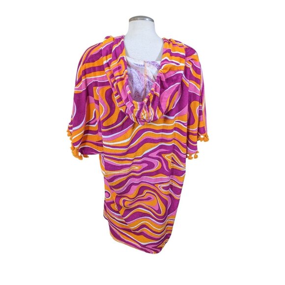 Serra Hoodie Terry Swimsuit Cover Up New Size XL - Picture 3 of 5